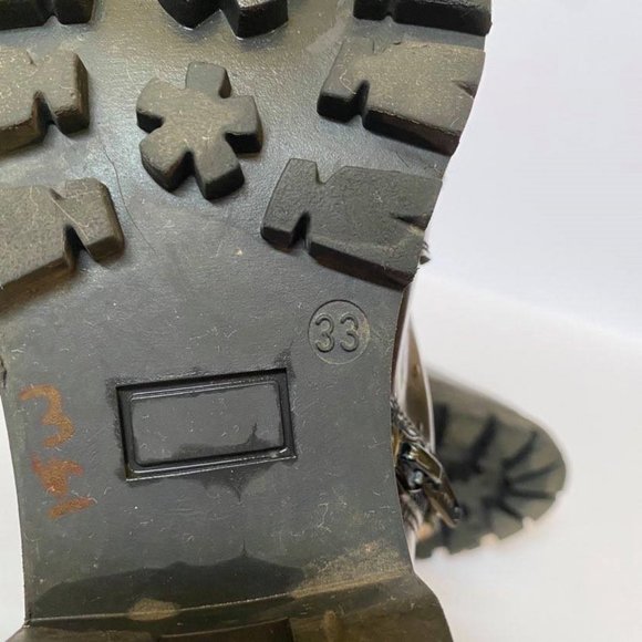 Ermanno Scervino Junior Combat Boot Patches 33 - Picture 12 of 13